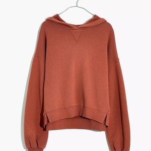 Madewell MWL Airyterry Hoodie Sweatshirt